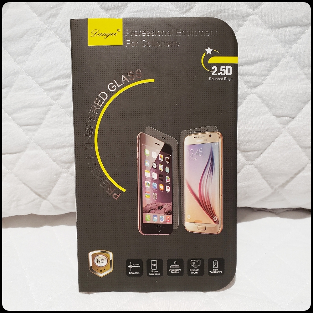 Samsung Galaxy 5S Premium Tempered Glass Screen Protector NWT Samsung S5